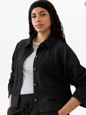 Athleta Allure shirt jacket size M